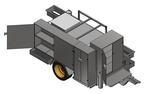 Tank Redskapsvagn for Borrigg 3 1